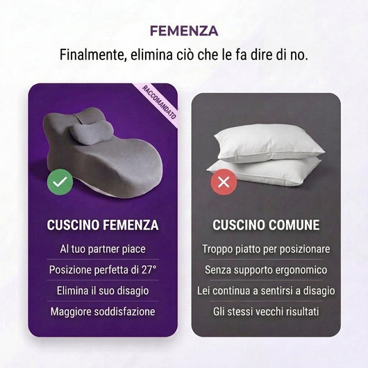 Femenza™ Cuscino per comfort intimo