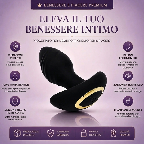 Femenza Plug Anal Rotatorio 360°