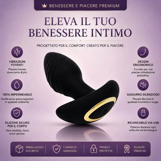 Femenza Plug Anal Rotatorio 360°